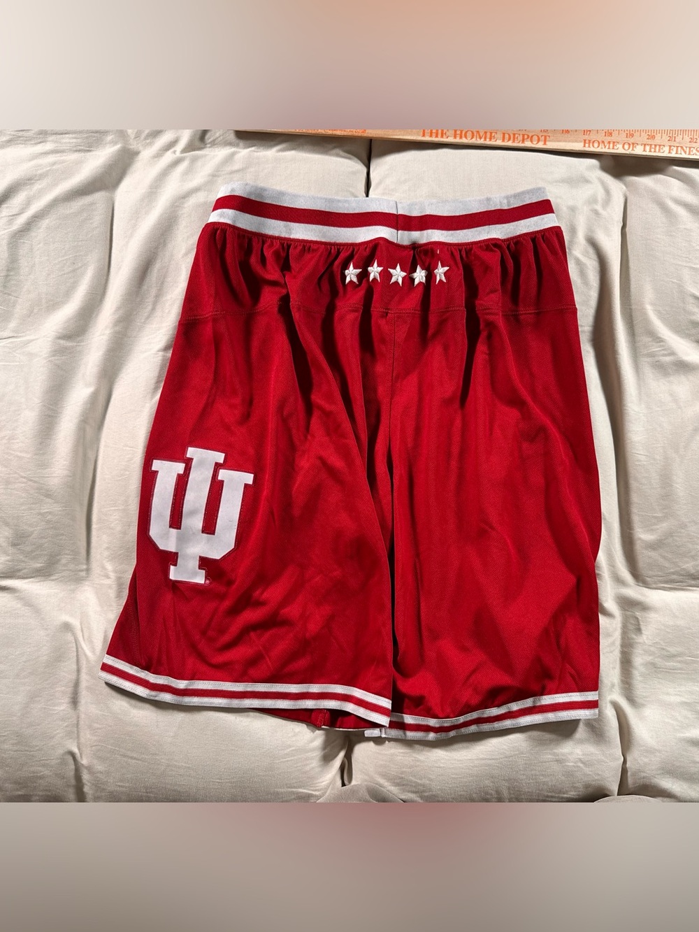 Adidas Indiana University Hoosiers Men's Shorts Size XL Basketball Red Crimson